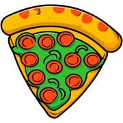 pizza sticker