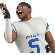 smiling boy in sporty attire sticker