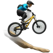 Mountain bike jump sticker