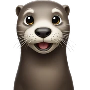 Otter sticker
