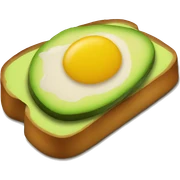 avocado toast sticker