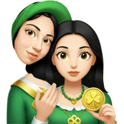 Golden Token sticker