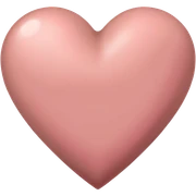 Gray rosy brown heart sticker