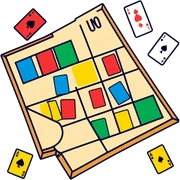 Quiero que me crezco como una tabla del parchís que llega a algunas cartas del juego del uno y del virus por ahí esparcida y que sea súper cozy
 sticker