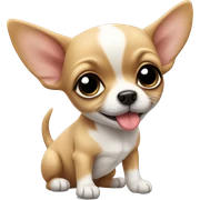 Chihuahua puppy sticker