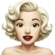 Marilyn Monroe sticker