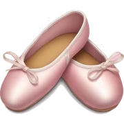 Ballet shoes sticker