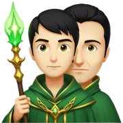 Verdant Wizard sticker