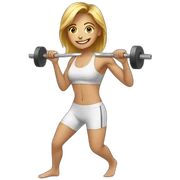 Workout sticker
