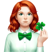 Stylish Leprechaun sticker
