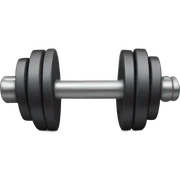 Barbell sticker