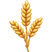 Wheat leaves sticker
