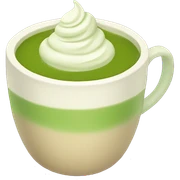 matcha latte sticker
