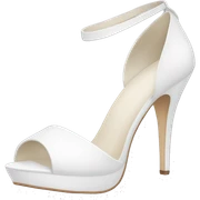 White heels sticker
