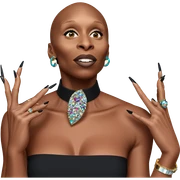bold beauty in accessories sticker