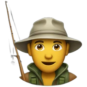 fisherman sticker