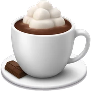 hot chocolate sticker
