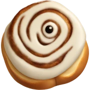 Cinnamon roll sticker