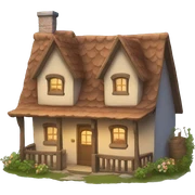Cozy cottage sticker
