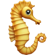 seahorse sticker