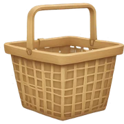 shop basket sticker