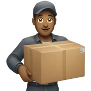 delivery sticker