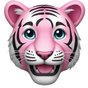 Pink tiger  sticker