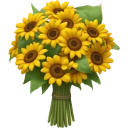 Sunflower Bouquet  sticker