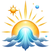 Space and light sticker