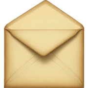 vintage envelope sticker