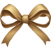 Bow sticker