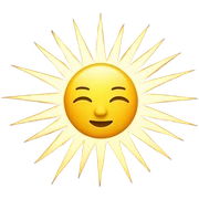 Sun sticker