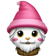 Hello Kitty Gnome sticker