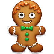 Ginger bread cookie sticker