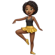 girl dancer sticker