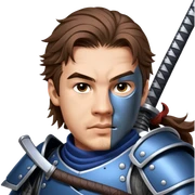 Samurai Defender sticker