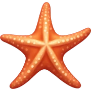 Starfish emoji  sticker