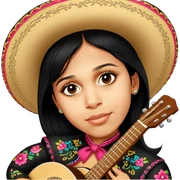 Mariachi Guitarist sticker