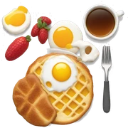 Breakfast sticker