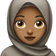 girl with hidjab aesthetic sticker