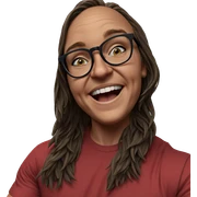 happy boy with glasses sticker