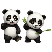 Banda Panda sticker