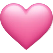 pink heart sticker