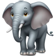 Elefant sticker