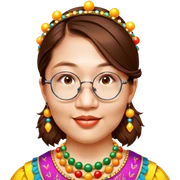 Colorful Parade Participant sticker