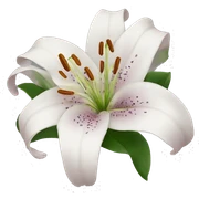lilies  sticker
