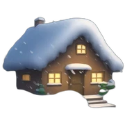 snowing sticker