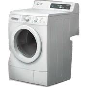 Aesthetic laundry  sticker