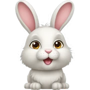 bunny sticker