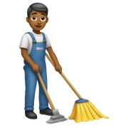 Conde cleaning  sticker